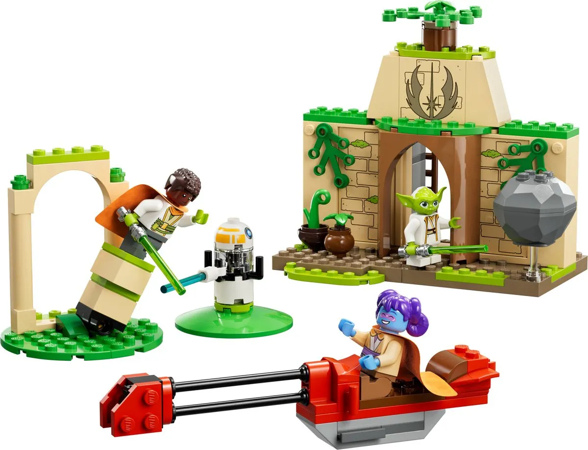 LEGO Star Wars Tenoo Jedi Tempel 75358 - 124 Stukken - Multicolor - afbeelding 6 van 6