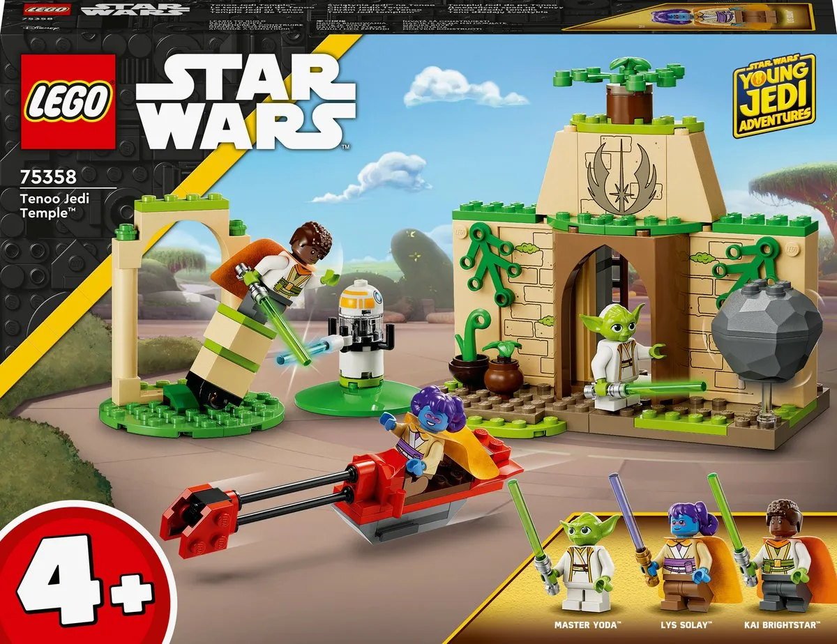 LEGO Star Wars Tenoo Jedi Tempel 75358 - 124 Stukken - Multicolor
