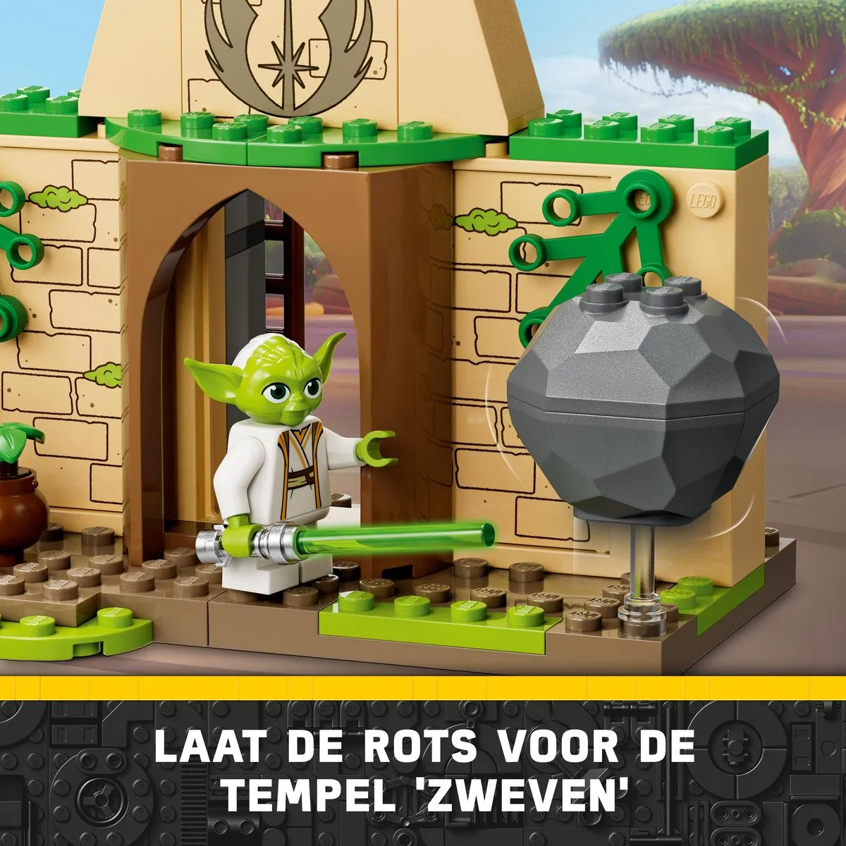 LEGO Star Wars Tenoo Jedi Tempel 75358 - 124 Stukken - Multicolor