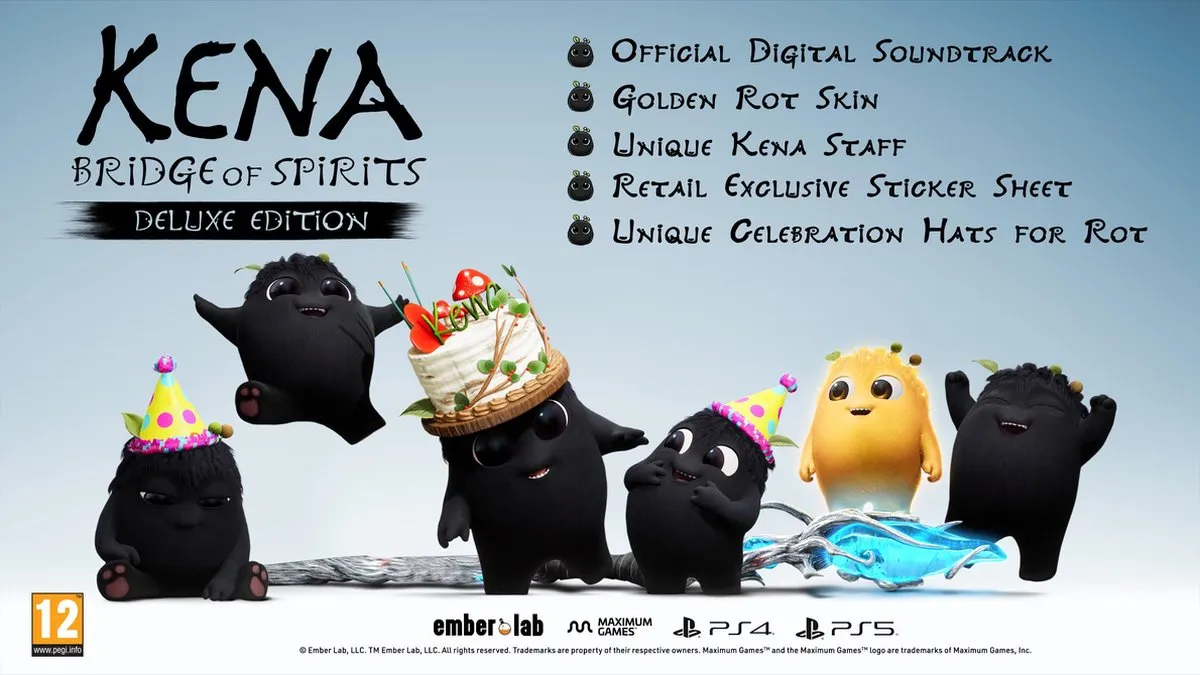 Mindscape Kena: Bridge of Spirits Deluxe Edition - PS4