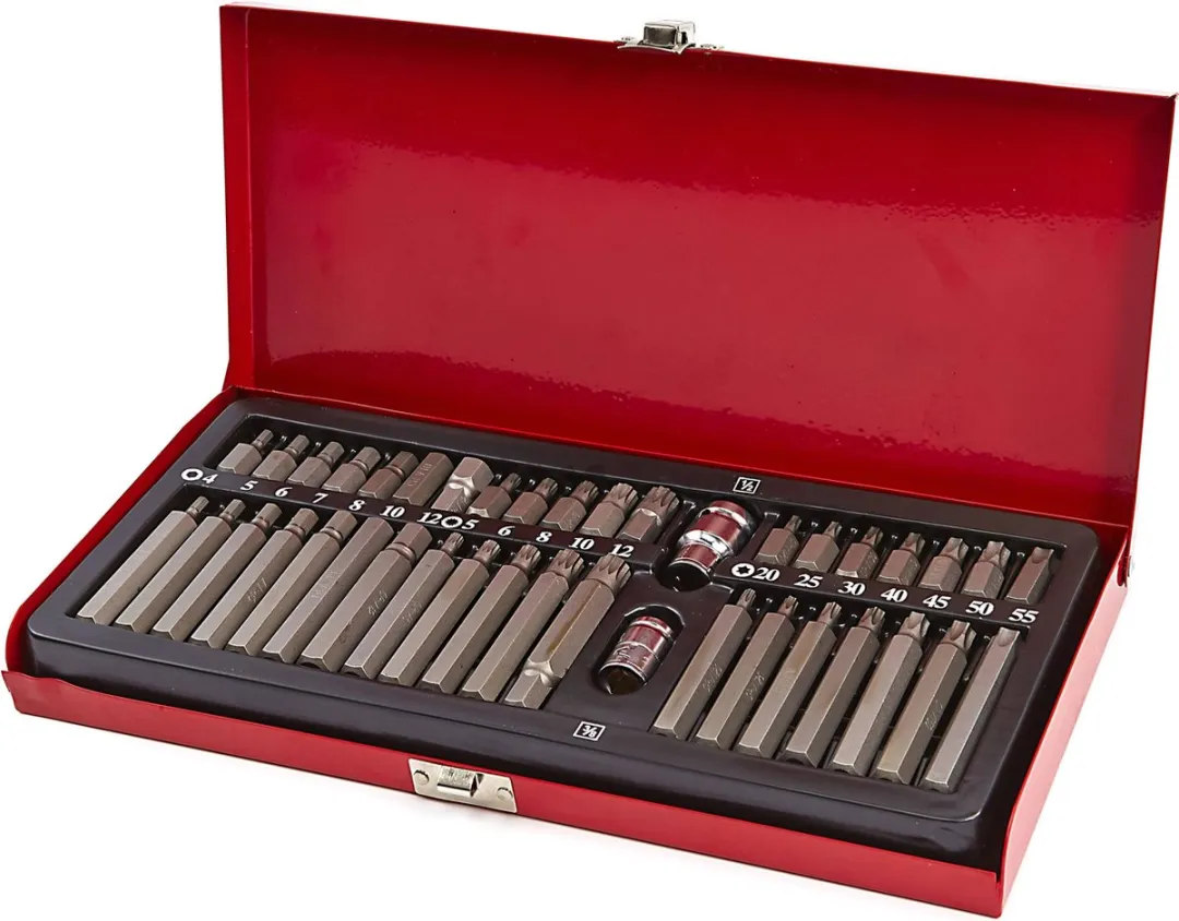HBM 40-delig Inbus Torx Veeltand Bitset