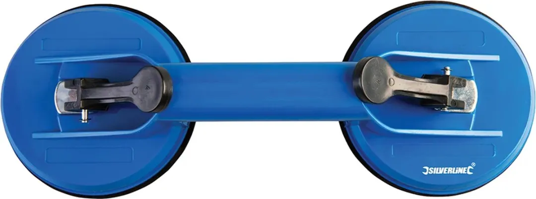 Silverline 675088 Dubbele Glasdrager - 70 kg - Blauw - afbeelding 6 van 6