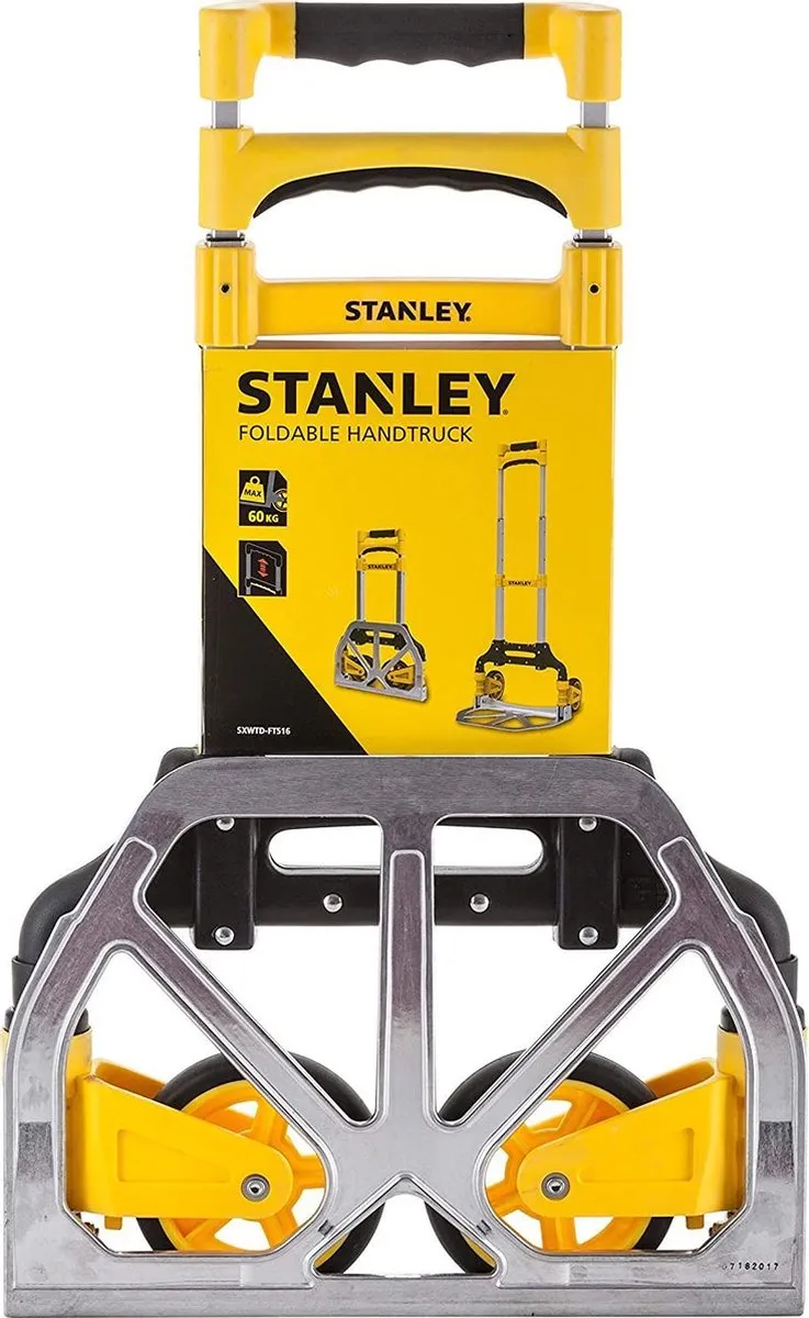 Stanley SXWTD-FT516 Opvouwbare Steekwagen 60KG - Geel/Zilver