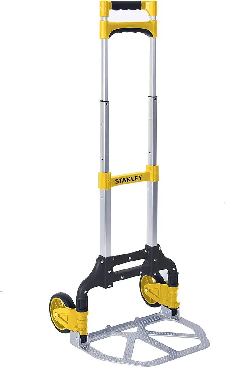 Stanley SXWTD-FT516 Opvouwbare Steekwagen 60KG - Geel/Zilver