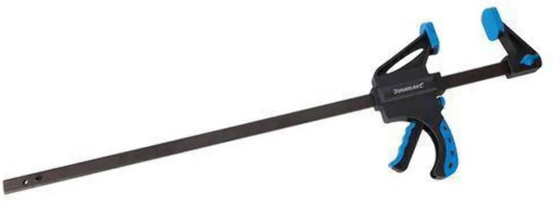Silverline Snelspanklem 450mm Heavy Duty - Nylon kaken