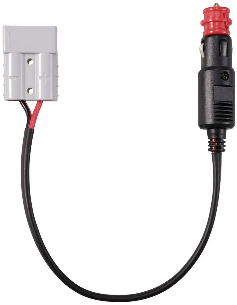 Tru Components TC-12195692 Hoogstroomstekker Sigarettenaansteker - Zwart/Rood