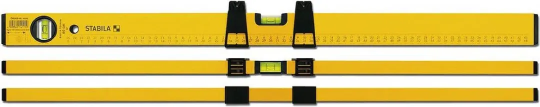 Stabila Type 70 MAS 14111 Metalen waterpas 80 cm 0.5 mm/m