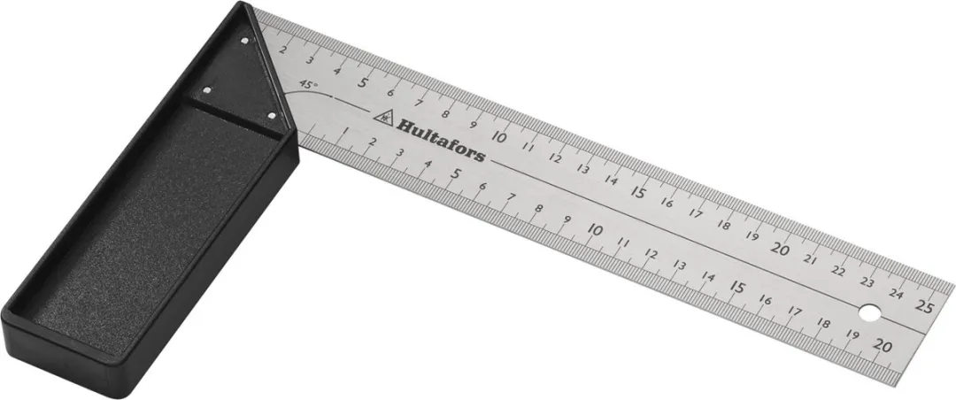 Hultafors Winkelhaak ABS/RVS V 25 Semi-Pro 250mm
