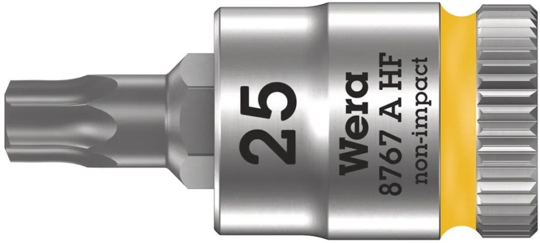 Wera 8772A HF Zyklop Torx T25 1/4" - 1 Stuk