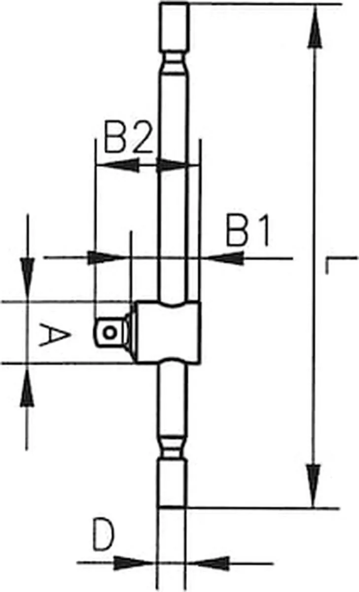 Würth T-greep 3/4 inch