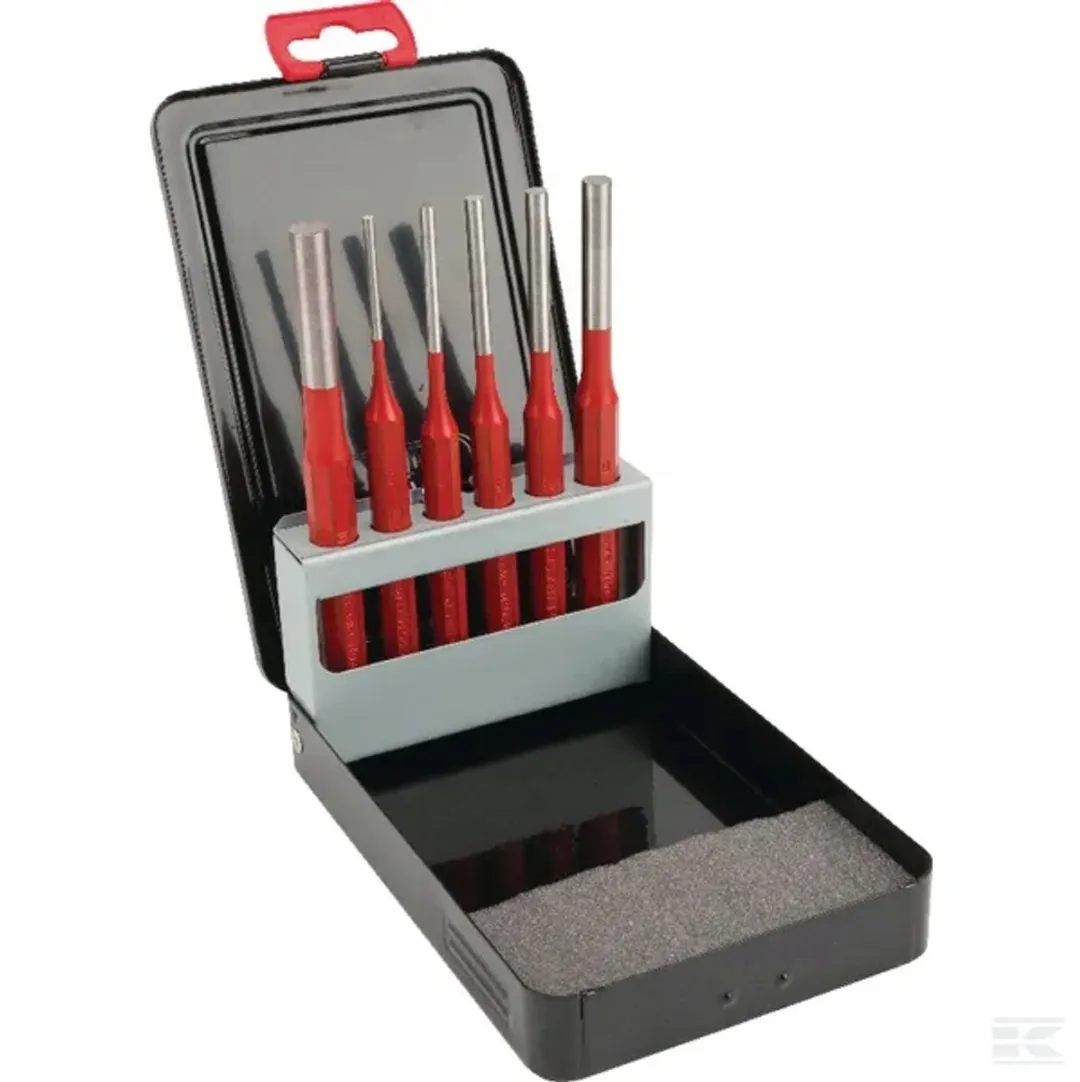 6-delige Set Borgpen Verwijderaars - Kramp - Chroom-Vanadium Staal