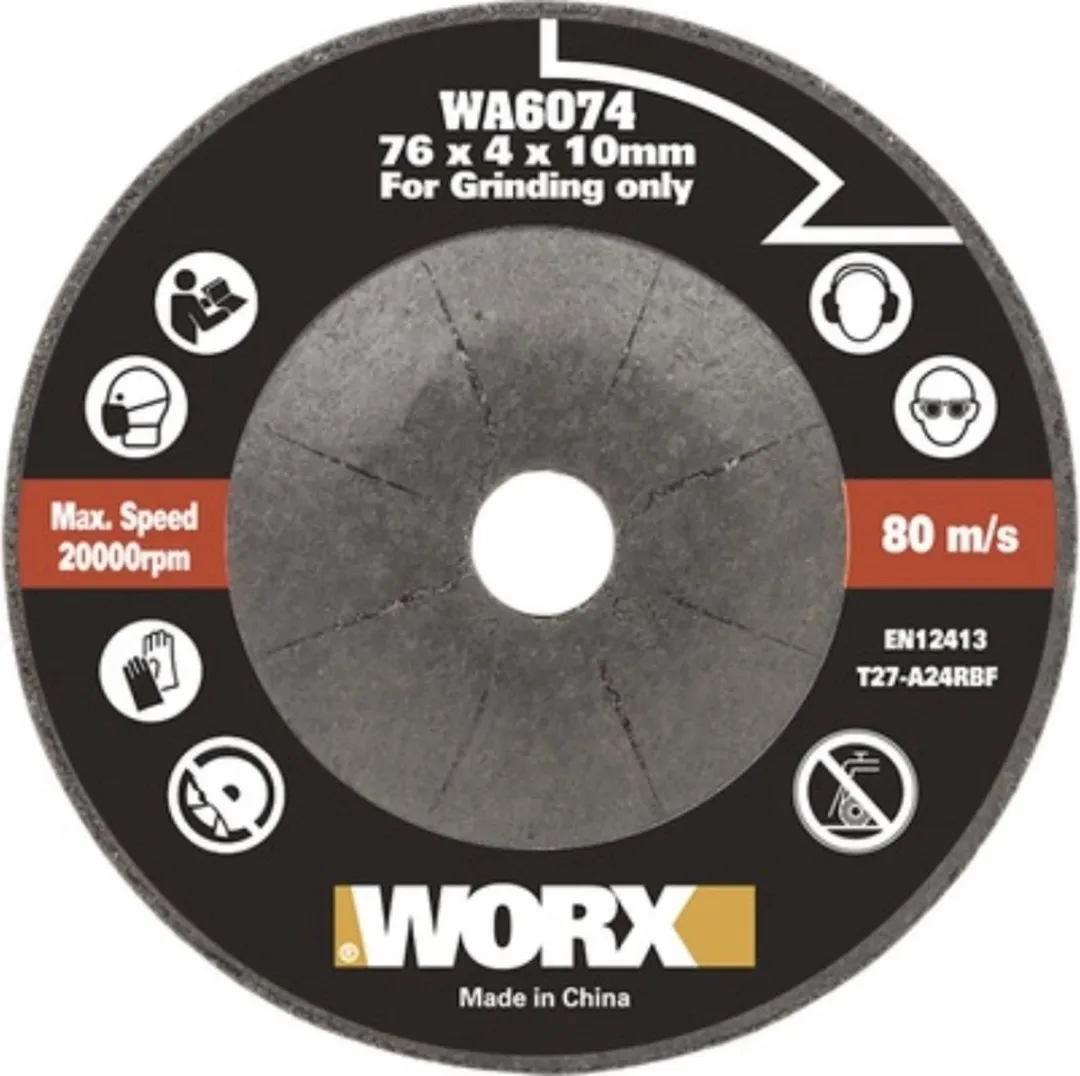 Worx Slijpschijf WA6074 Ø76mm