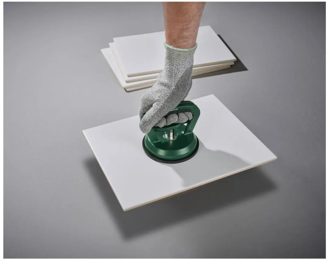 Parkside Zuignap Ø118mm - 2 Stuks - 30kg - Glas/Tegel