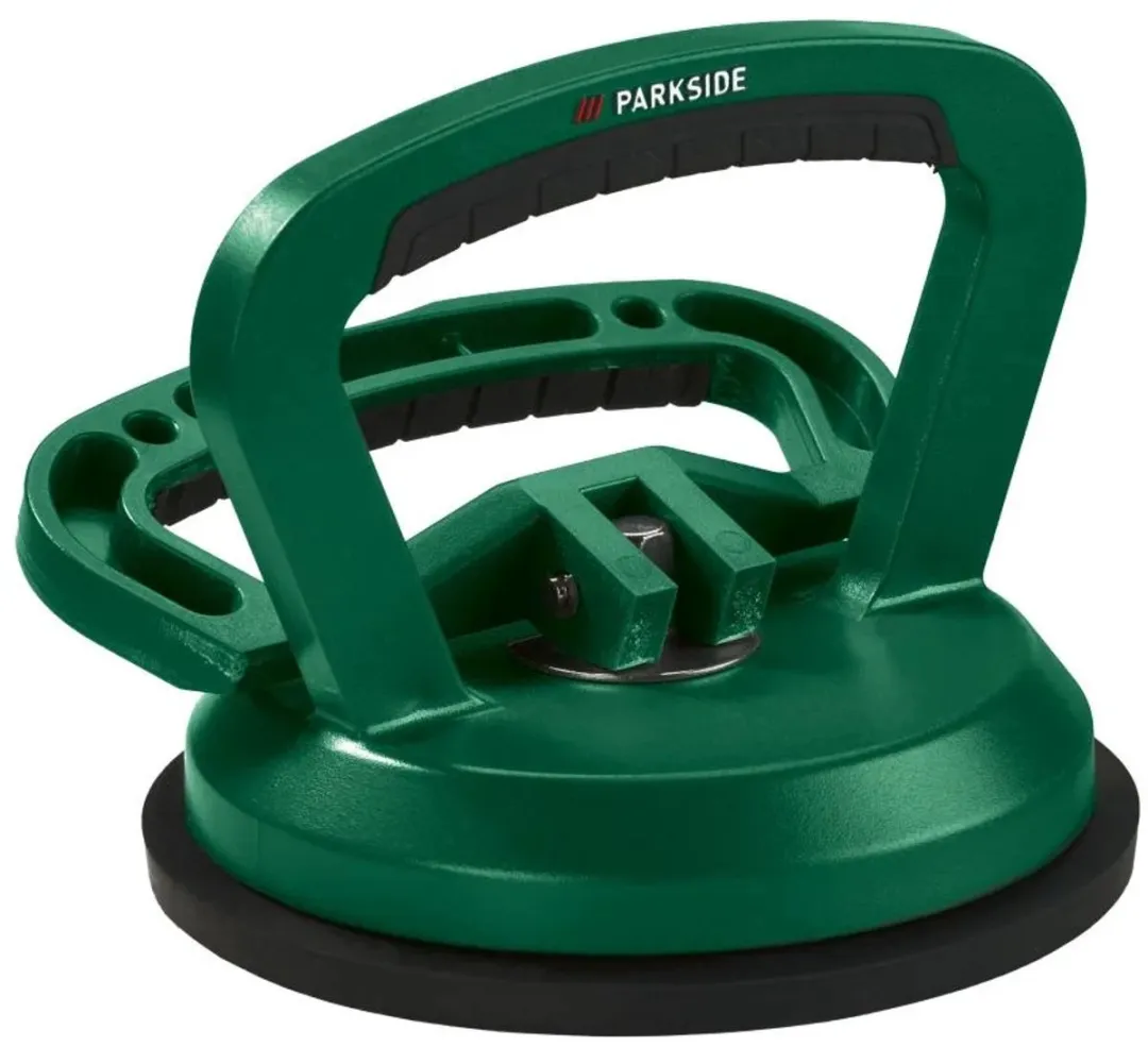 Parkside Zuignap Ø118mm - 2 Stuks - 30kg - Glas/Tegel