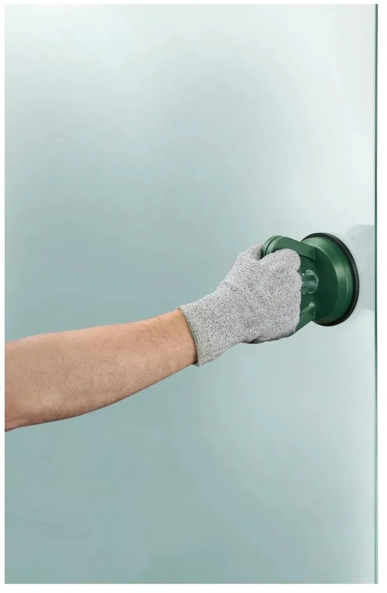 Parkside Zuignap Ø118mm - 2 Stuks - 30kg - Glas/Tegel