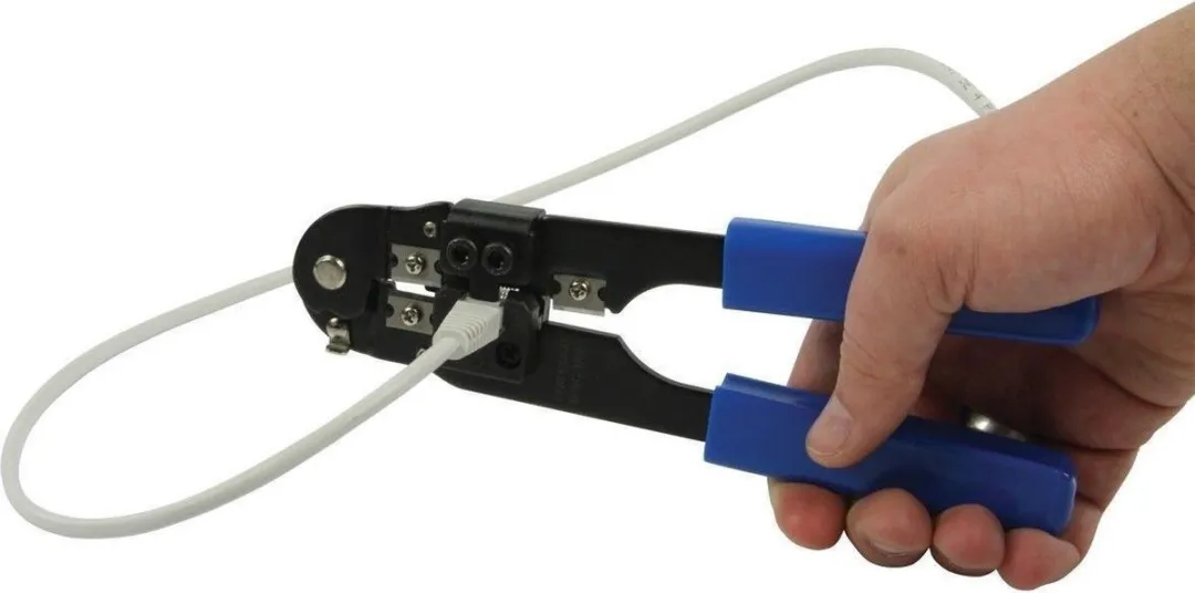 Nedis Krimptang CAT5/6/6a RJ11/RJ45 - Blauw