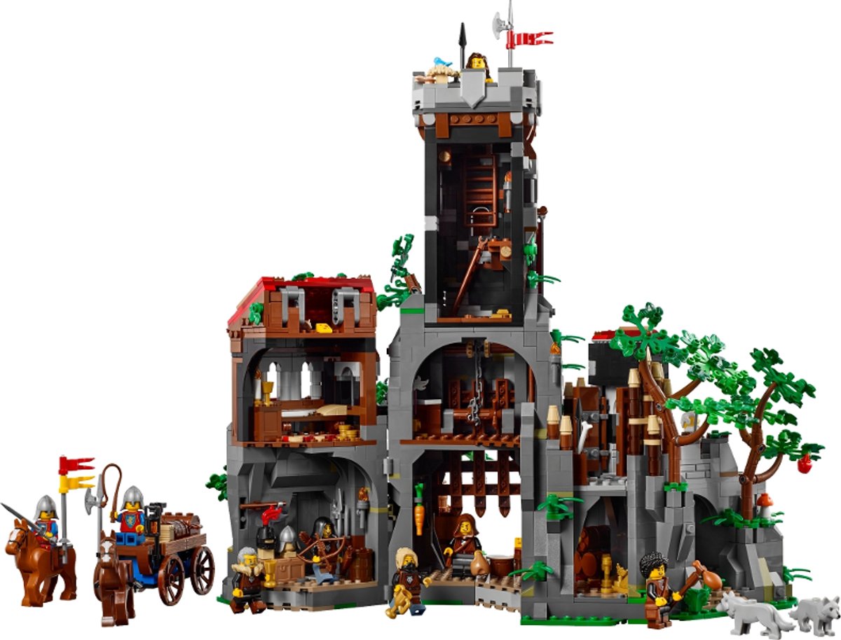 LEGO BrickLink Outlaw Forest Den / Bosschuilplaats van de Bandieten - 910057