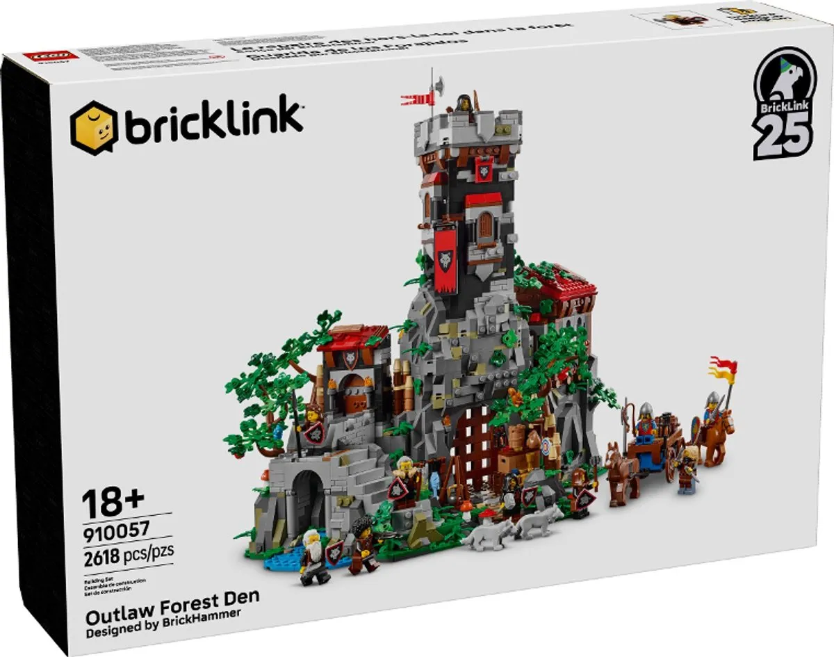 LEGO Outlaw Forest Den 910057 - 2617 Stukken - 10 Minifiguren