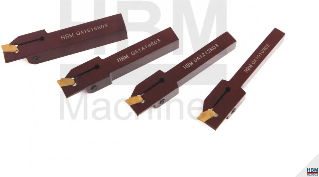 HBM 8mm Afsteekhouder Langsdraaibeitel 3mm HM Wisselplaat
