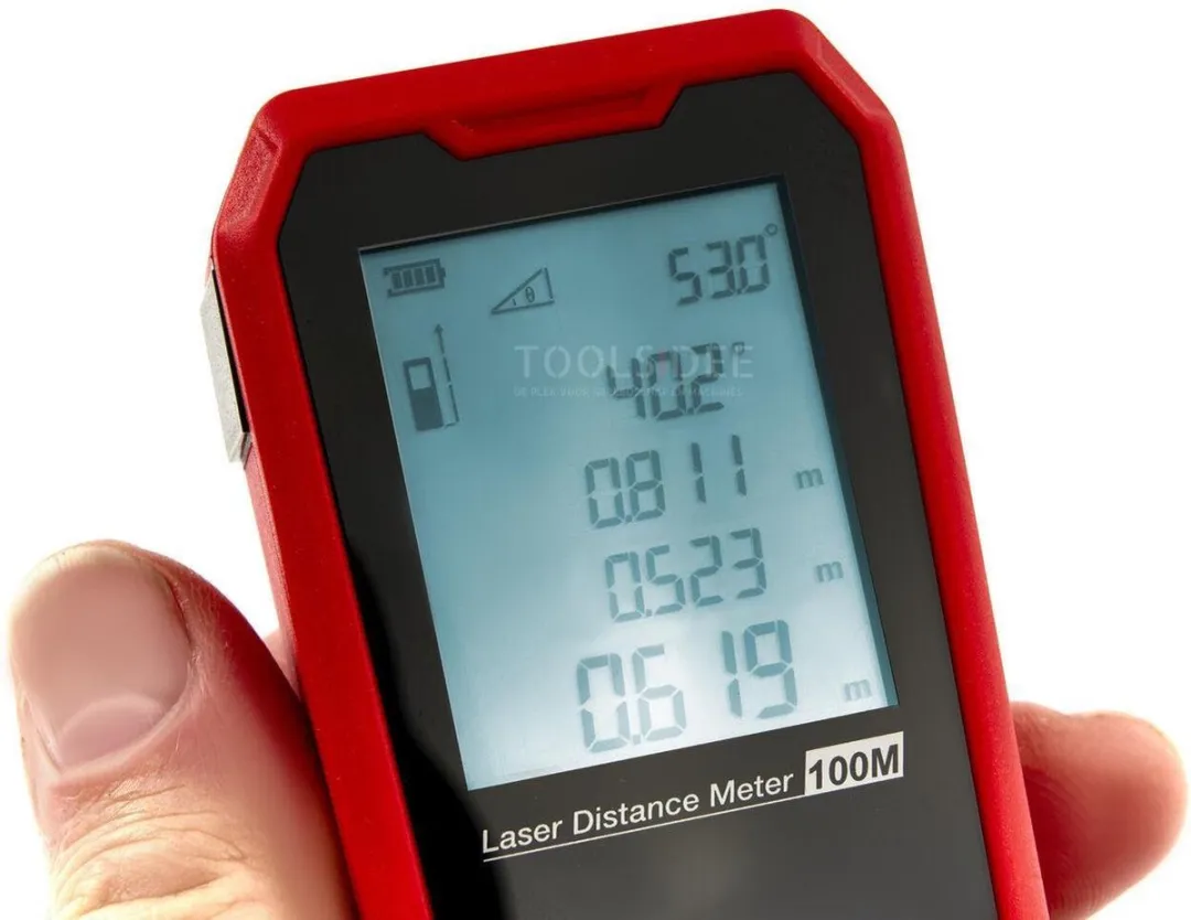 HBM 9759 Laser Afstandsmeter 50m - Meet Volumes