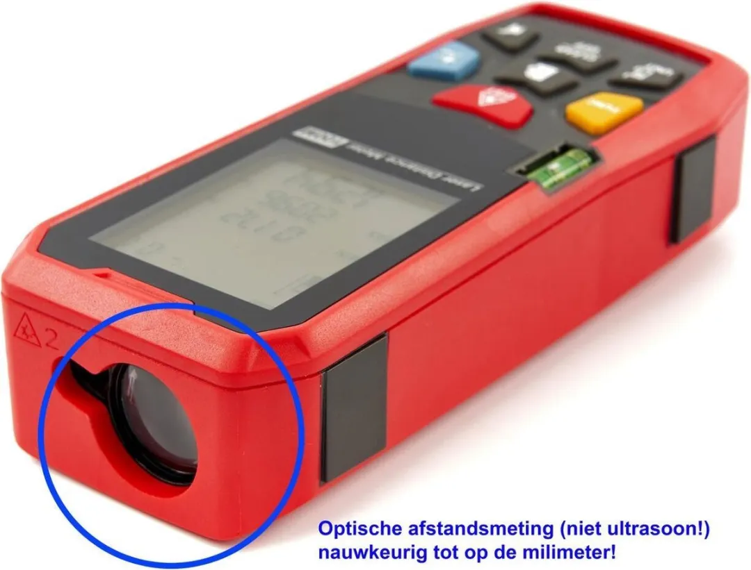 HBM 9759 Laser Afstandsmeter 50m - Meet Volumes