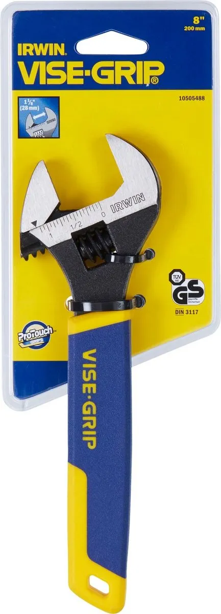 Irwin PTG 8”/200mm Verstelbare Moersleutel