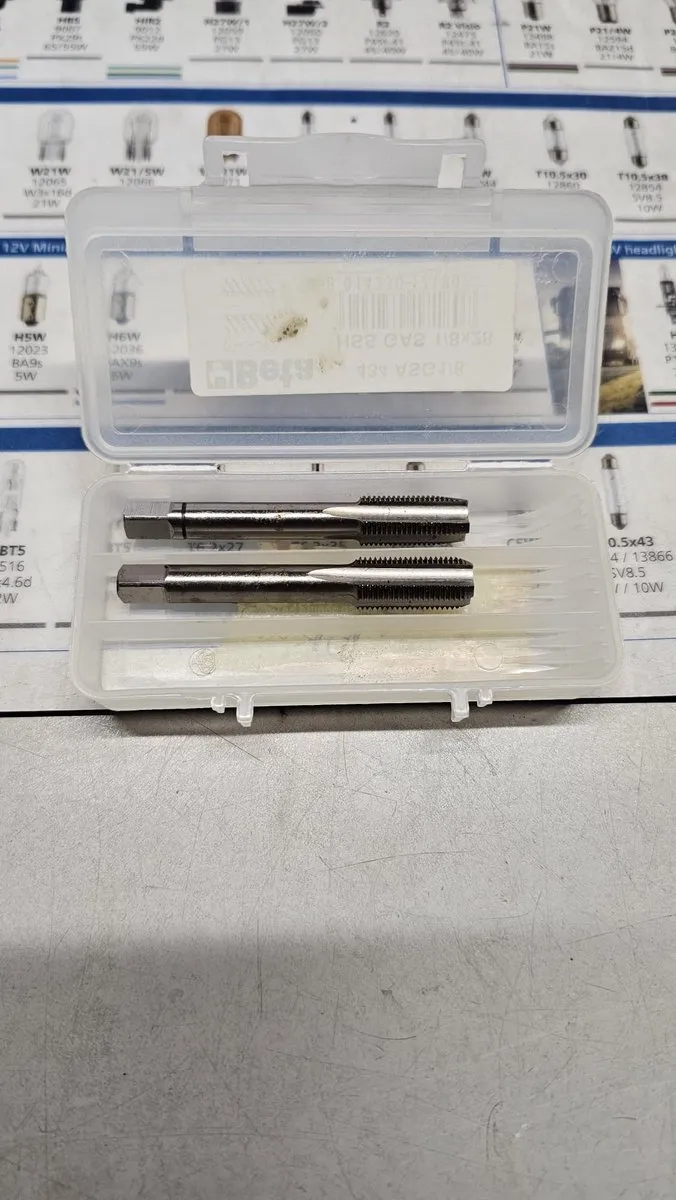 Beta Handtappen cilindrisch GAS-draad - 2 Stuks