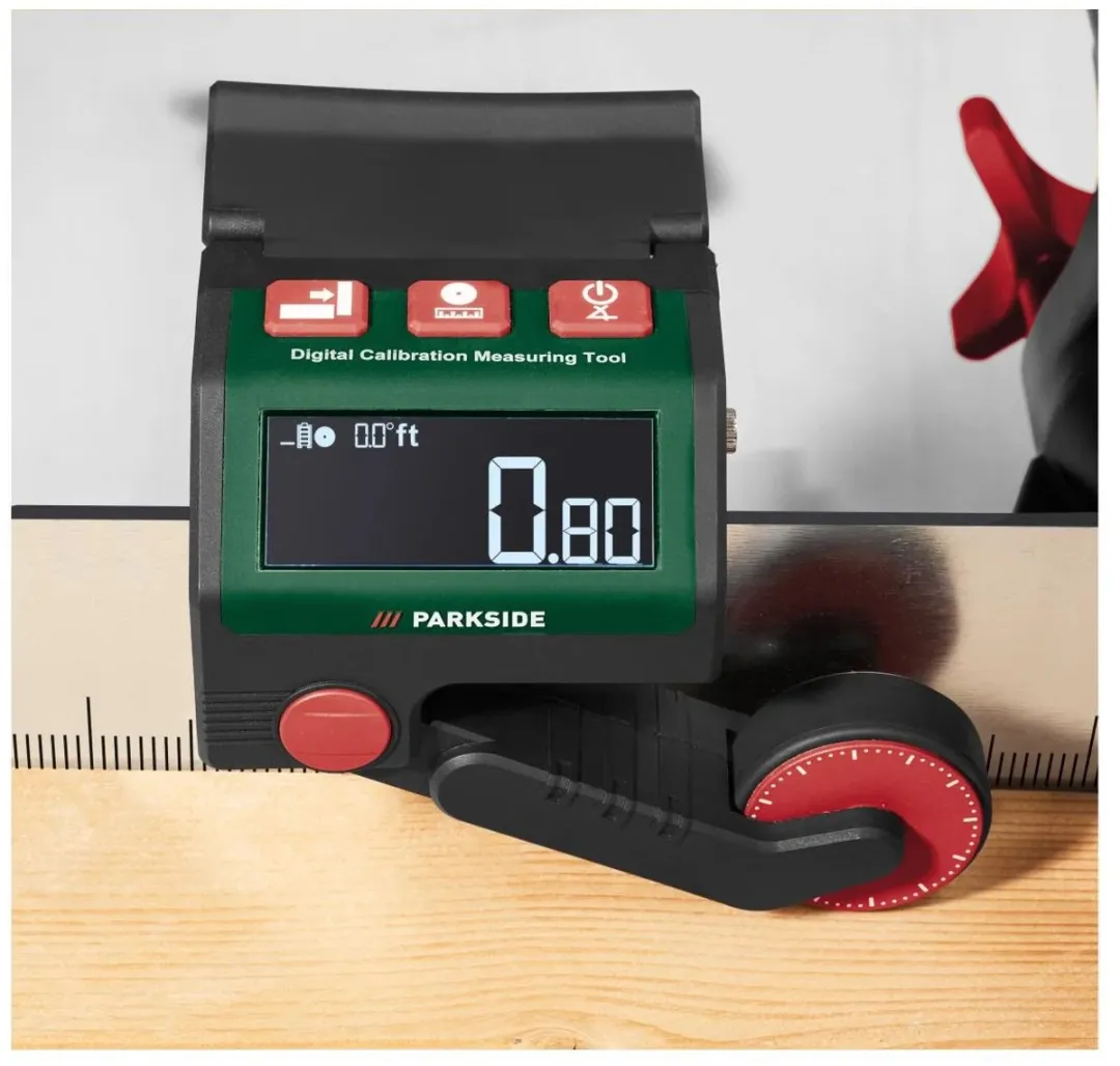 Parkside PDKM A1 Digitaal Kalibratie Meetinstrument - Groen/Zwart