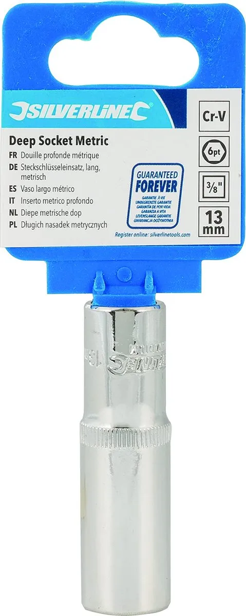 Silverline 6-kant Metrische Zeskantdop 13mm