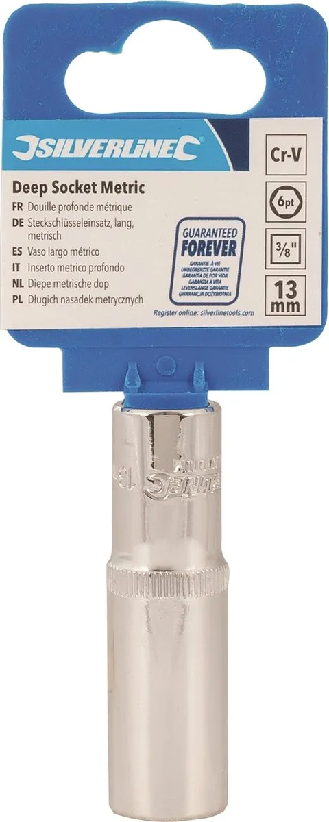 Silverline 6-kant Metrische Zeskantdop 13mm