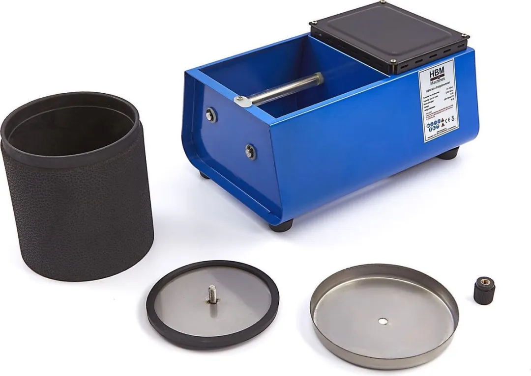 HBM Mini Polijsttrommel 16W - Ø1cm