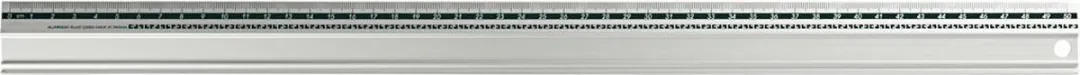 Creativ Company Metalen Snijliniaal 50cm - Multicolor
