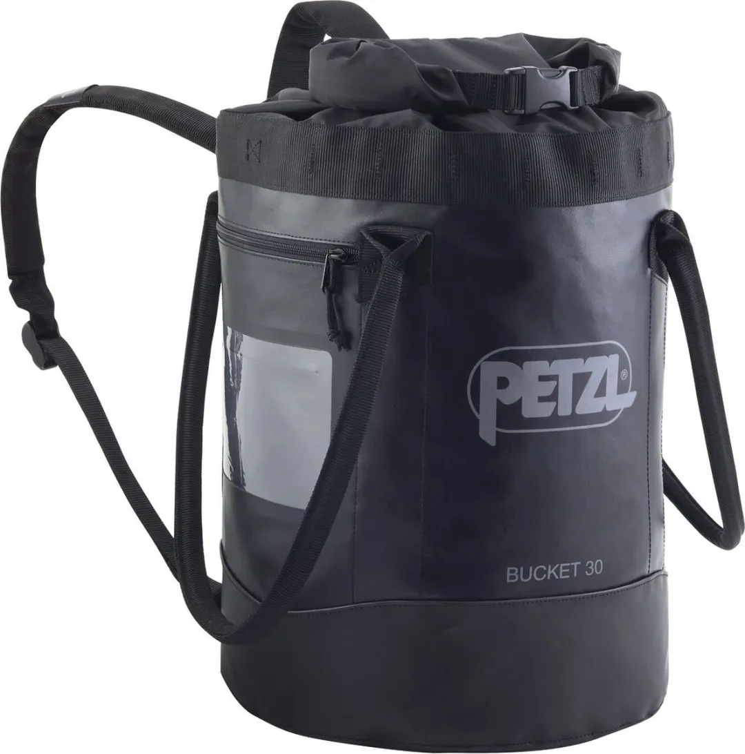 Petzl Bucket 30Ltr. - S00130 - Maat: 15 L30 L45 - Zwart/Zwart