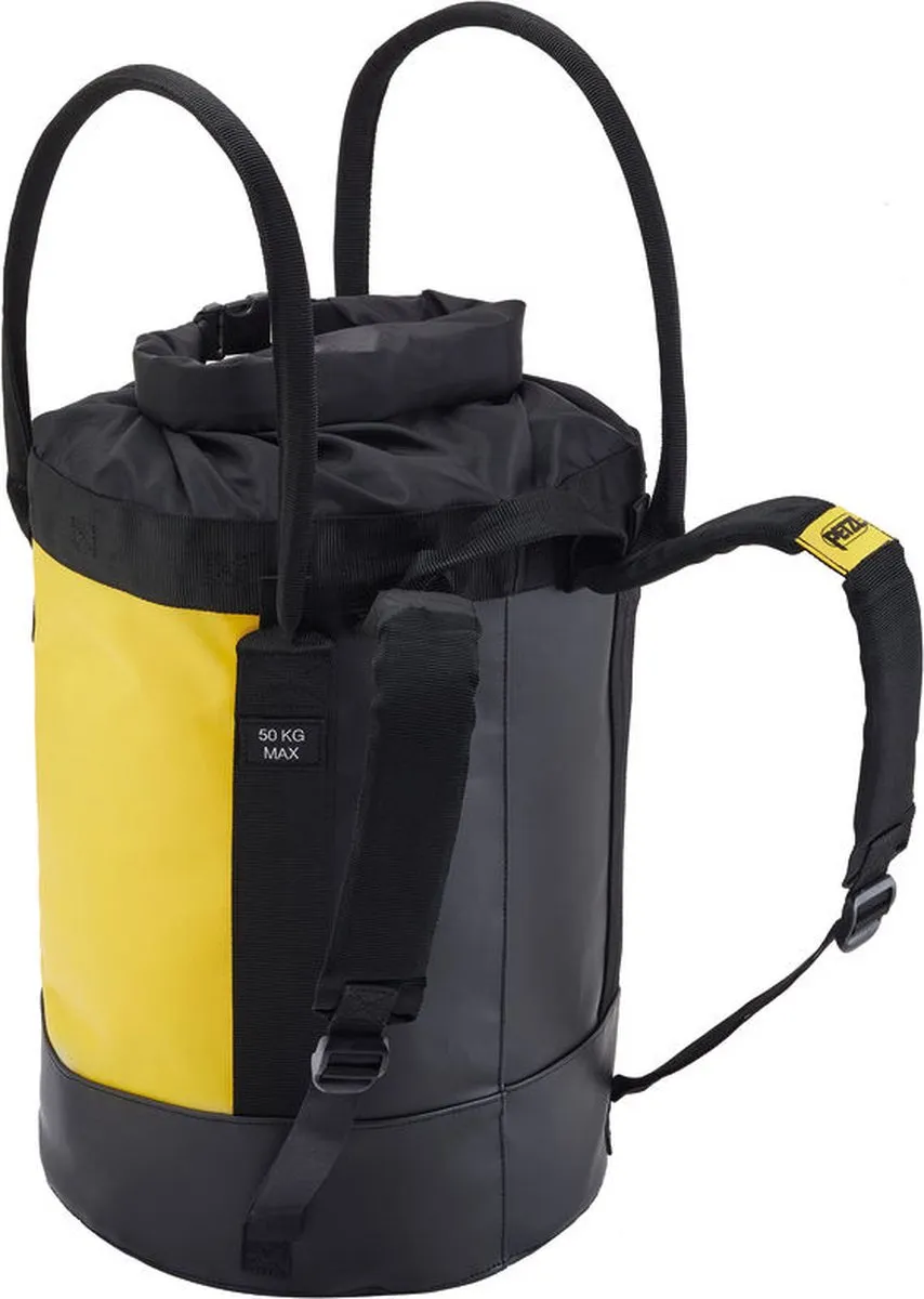 Petzl Bucket 30Ltr. - S00130 - Maat: 15 L30 L45 - Zwart/Zwart