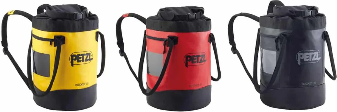 Petzl Bucket 30Ltr. - S00130 - Maat: 15 L30 L45 - Zwart/Zwart
