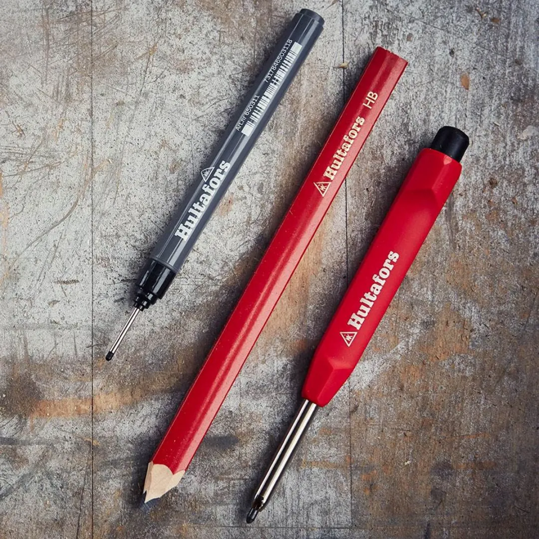 Hultafors Markeerstift 650320 - Rood - afbeelding 2 van 4