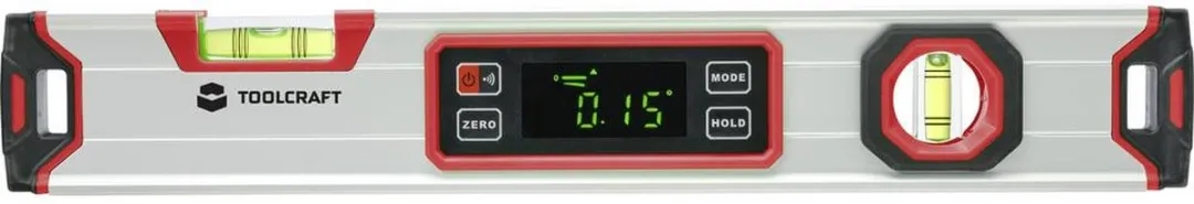 TOOLCRAFT TO-7337448 Digitale Waterpas 400mm - 360° - 1.0 mm/m