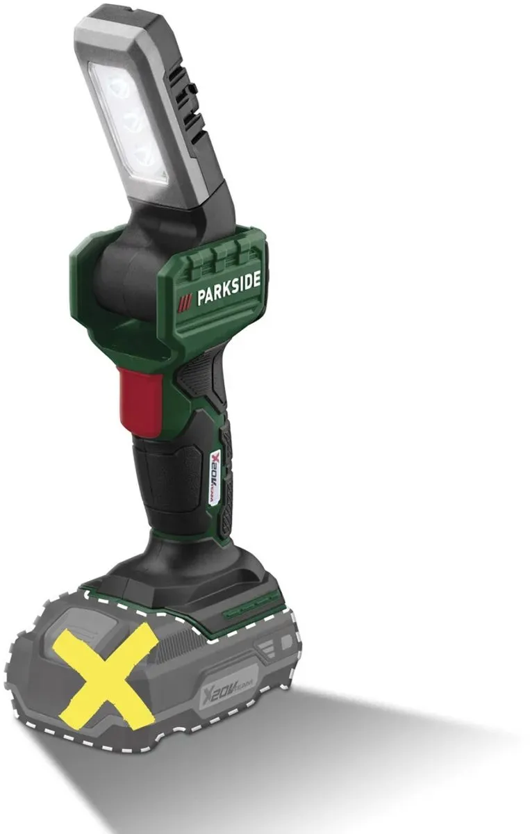 Parkside Accu-LED-handlamp 20V - 3x3W 6500K