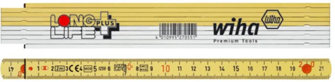 Wiha Duimstok LongLife Plus 2m - 10 Delen