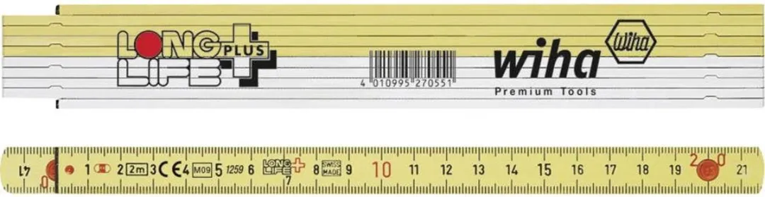 Wiha Duimstok LongLife Plus 2m - 10 Delen