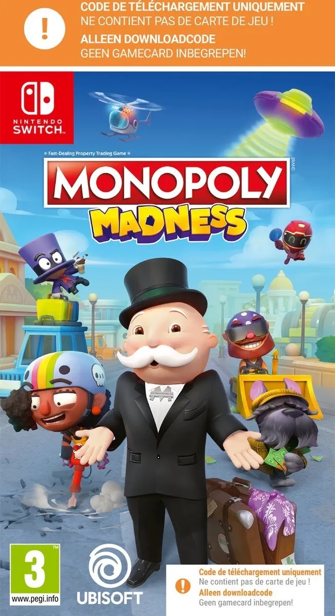 Ubisoft Monopoly Madness Code-in-a-box