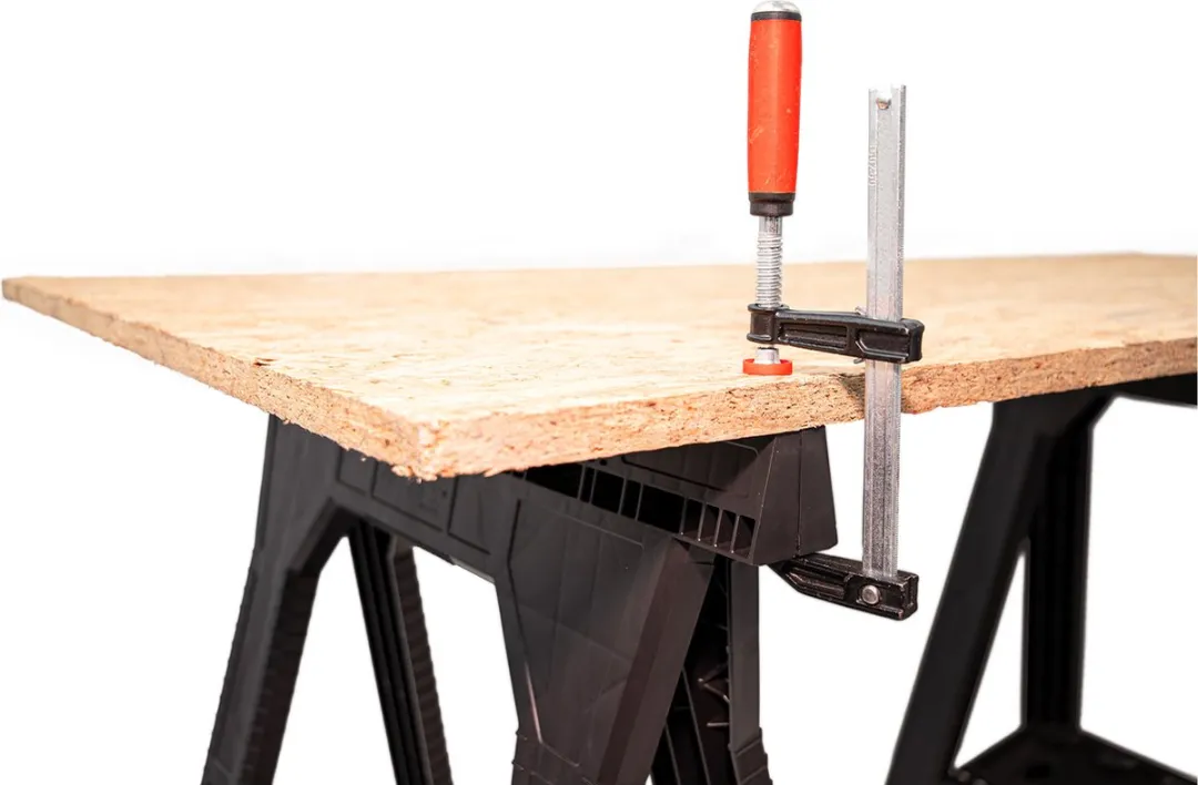Toolbrothers RHINO Werkplaats Schragenset 2x - 580x770mm 350kg - Rood/Zwart - afbeelding 2 van 6