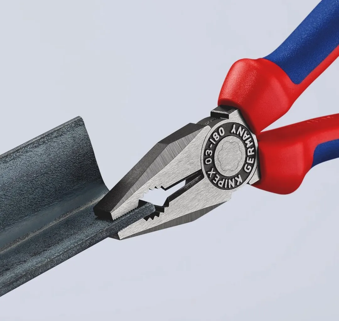 Knipex 0302-180 Combinatietang 180mm - Rood