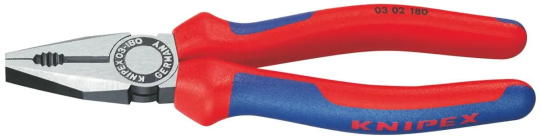 Knipex 0302-180 Combinatietang 180mm - Rood