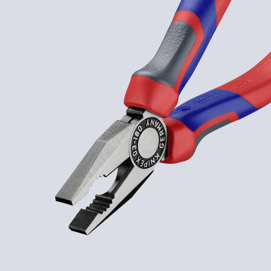 Knipex 0302-180 Combinatietang 180mm - Rood