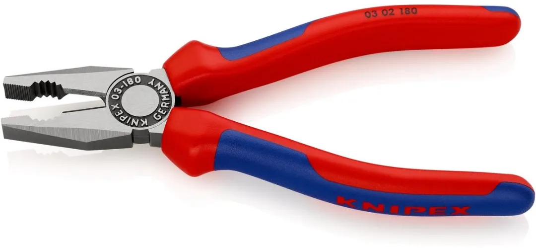 Knipex 0302-180 Combinatietang 180mm - Rood