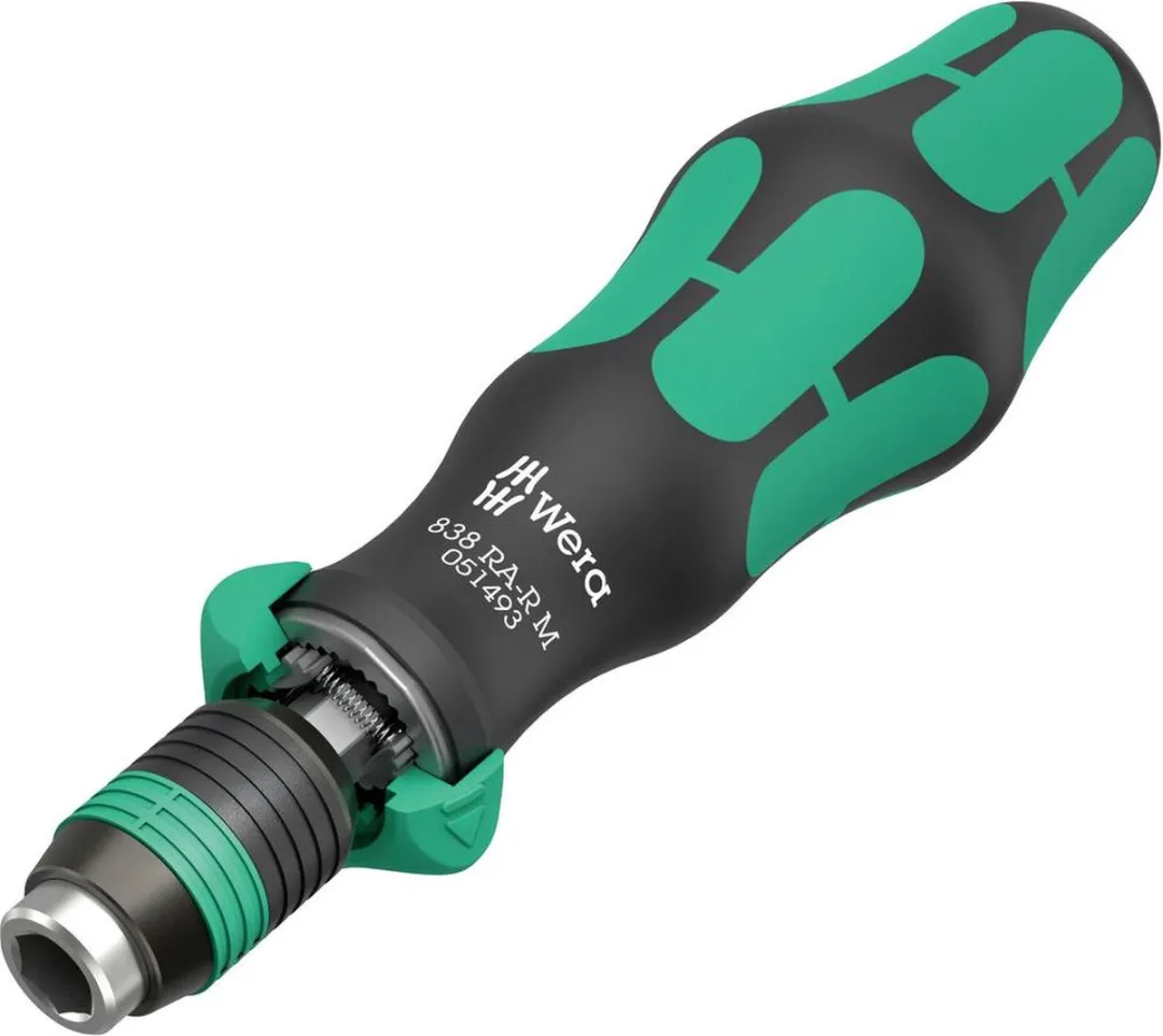 Wera 838 RA-R M Bitschroevendraaier 1/4 6.3mm - 25.50mm