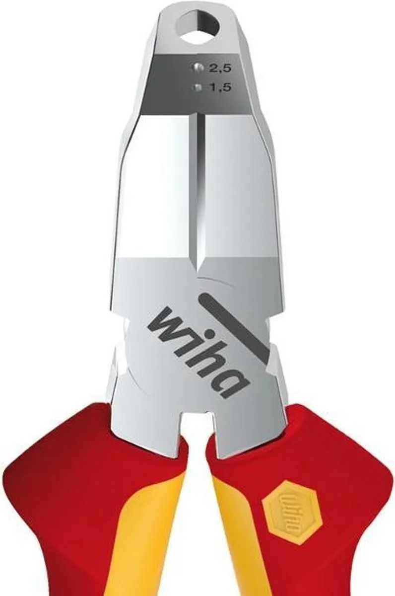 Wiha TriCut Installatietang 38552 - Rood/Geel