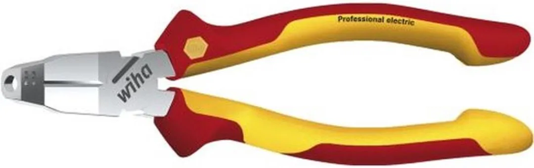 Wiha TriCut Installatietang 38552 - Rood/Geel
