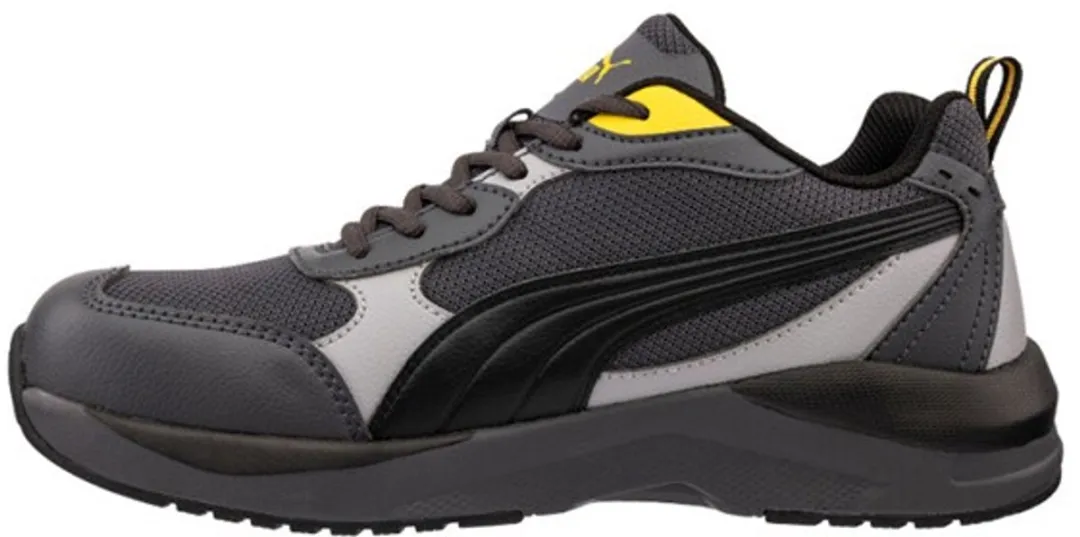 PUMA Shift Grey/Yellow Low S1PS Werkschoenen - Maat 42